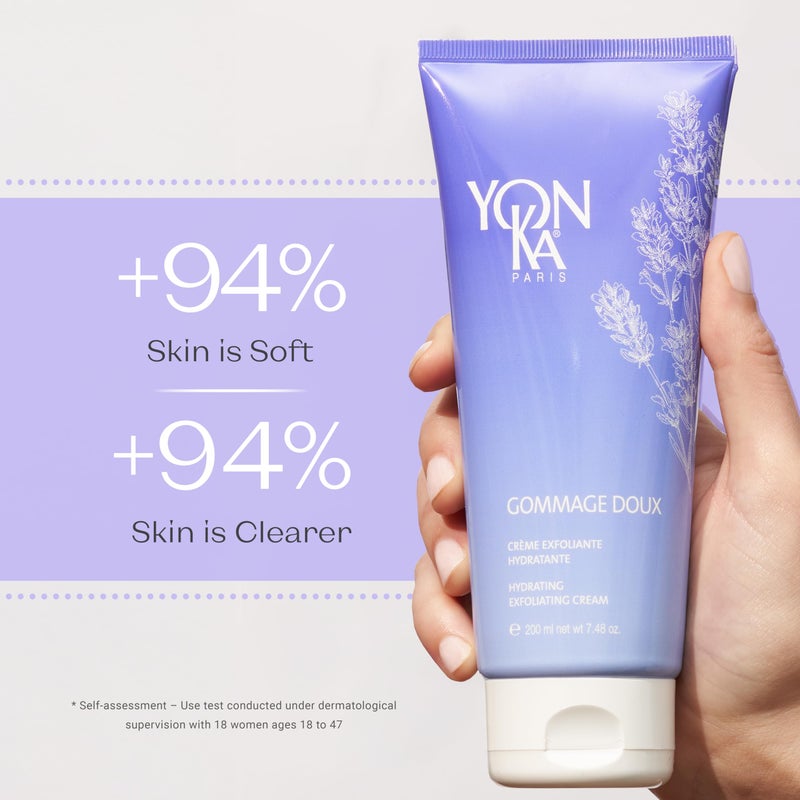 Yonka Yon-Ka Exfoliating Cream Scrub | Gommage Doux with Gentle Apricot Kernel and Mango Butter | Remove Dead Skin and Moisturize Dry Skin | 7.48 oz - Image 3